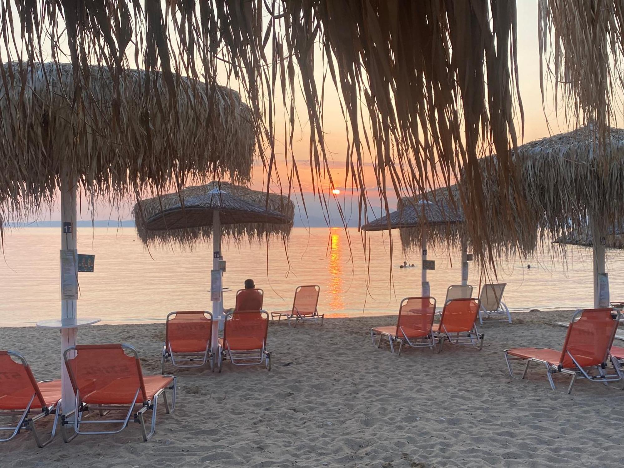 Апартаменты Sunsets In Thassos 1 Скала-Сотирос Экстерьер фото